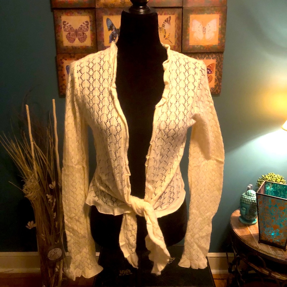 Cream sweater